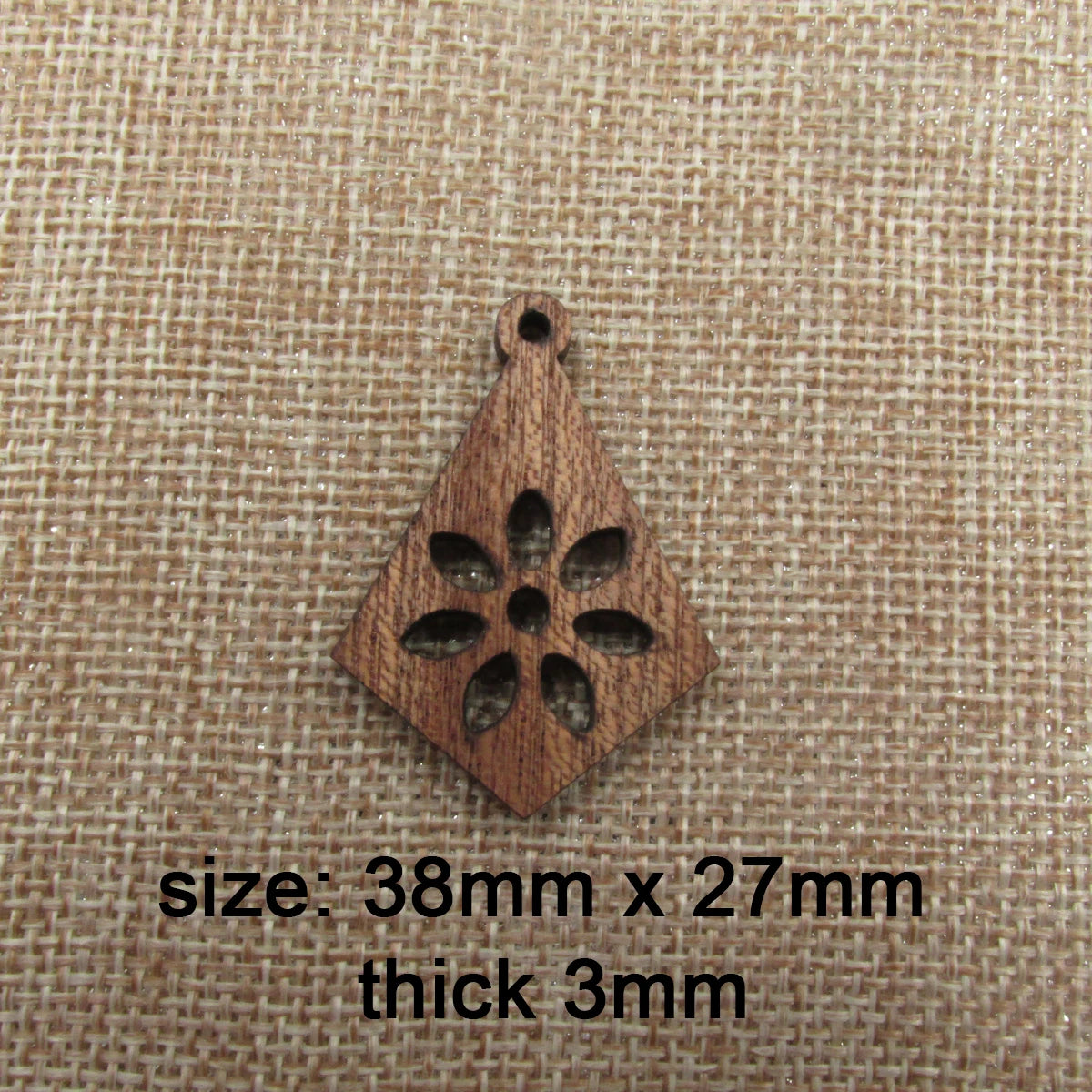 6pcs Unfinished Wood Leaf Charms Necklace Pendant Bracelet For Jewelry Making Handmade Crafts diy Supplies