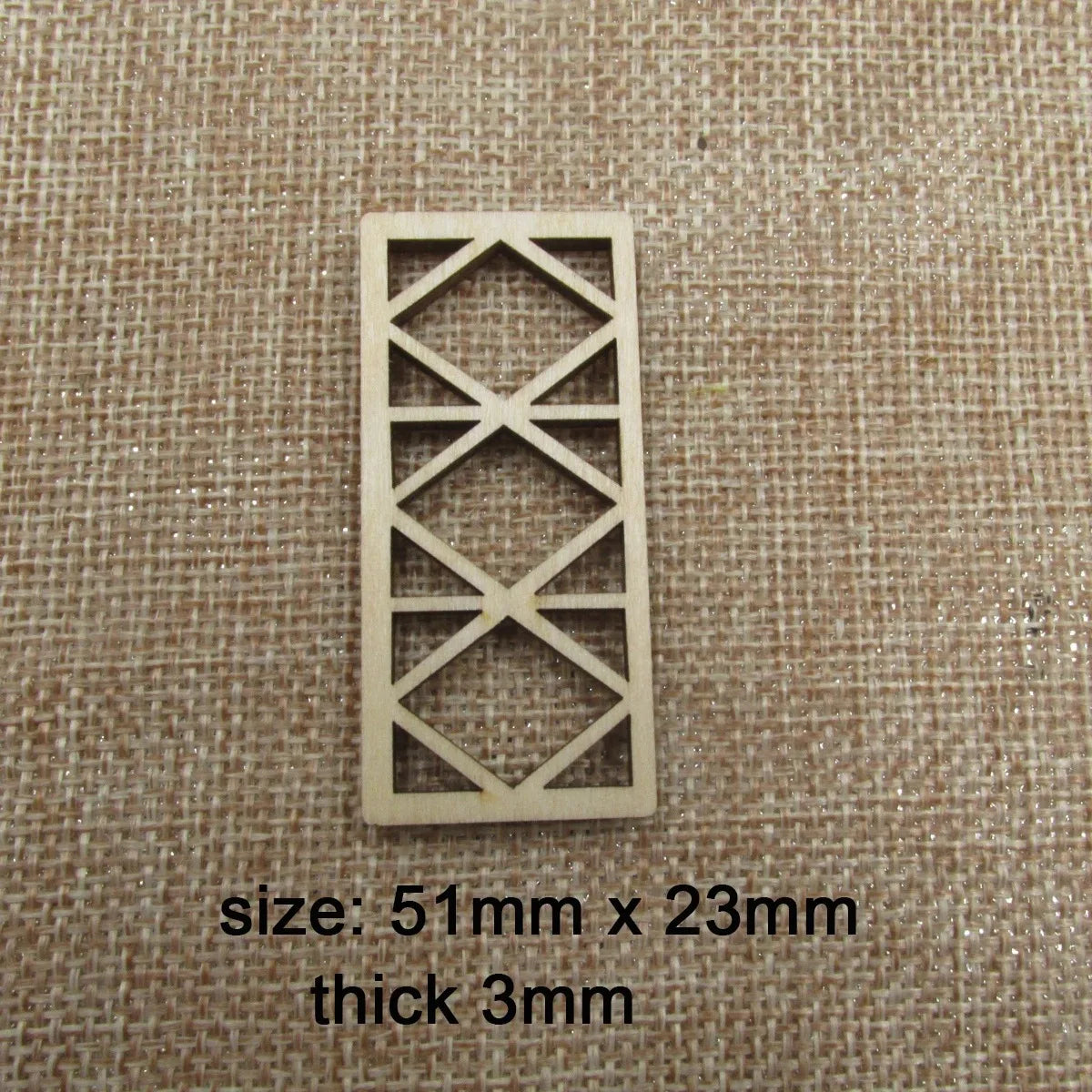10pcs Unfinished Blank Dollhouse Fairy Window Shape Wooden Windows Cutout Door House Accessories For DIY Craft