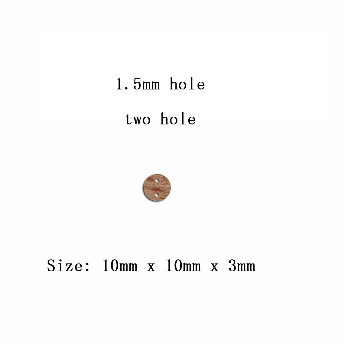 6pcs Unfinished Blank Wooden Geometric Circle Round Earring Connector Pendant for Jewelry Making DIY Crafting