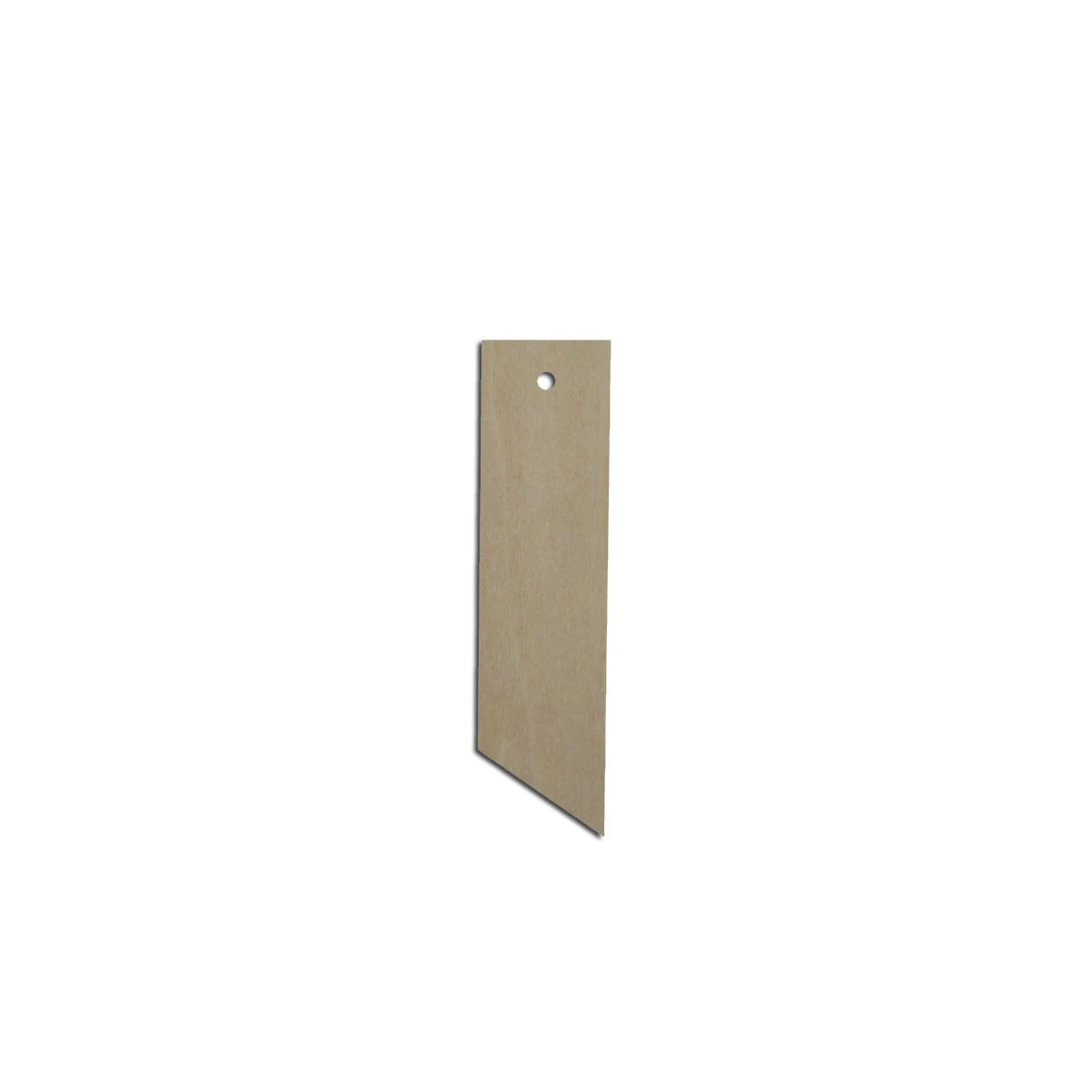 10pcs Laser Cut Unfinished Blank Wood Geometric Wave Thin Rectangle Cutout Shape Earring Pendant Jewelry Charm Finding