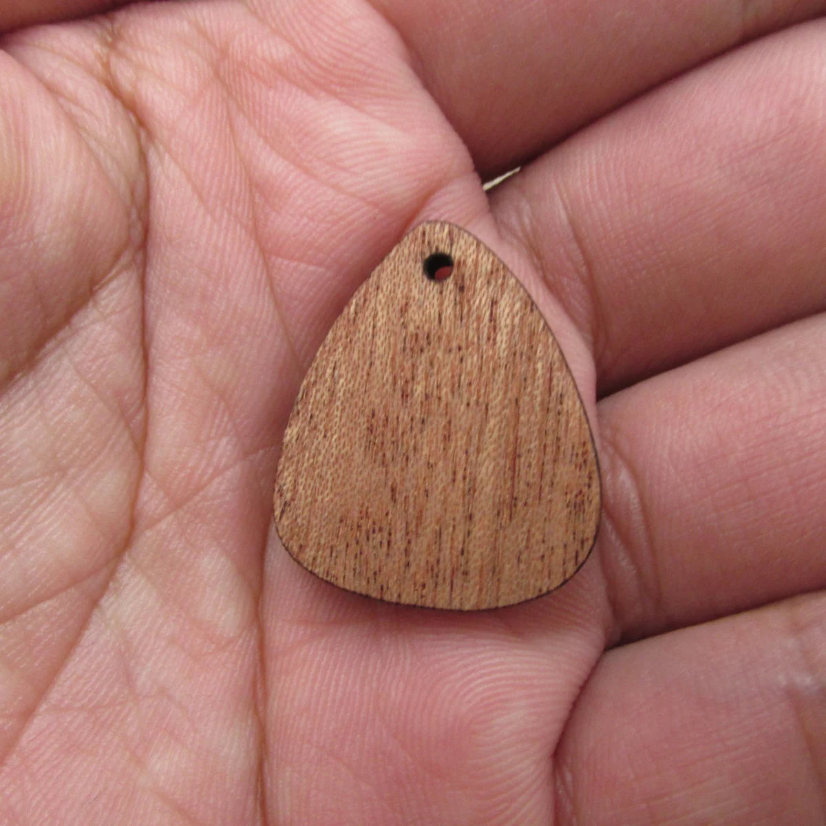 6 Pcs Unfinished Blank Wooden Raindrop Water Drop Wood Connector Shape Cutout For Necklace Earring Pendant DIY Making Jewelry