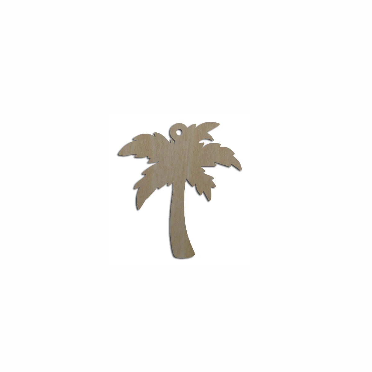 10pcs Unfinished Blank Wood Tropical Jewelry Palm Tree Cutout Shape For Women Summer Earring Finding