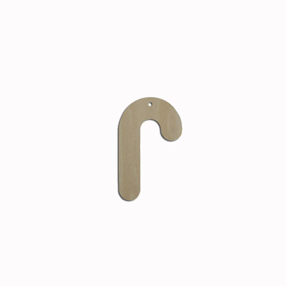 10pcs Bulk Unfinished Wooden Blank Christmas Candy Cane Cutout Shape For Hanging Dangle Earring Wood Jewelry Accessories