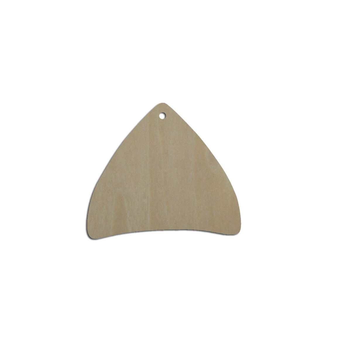 10pcs Laser Cut Unfinished Blank Wood Geometric Triangle Hollow Cup Cutout Shape Earring Pendant Jewelry Charm Finding