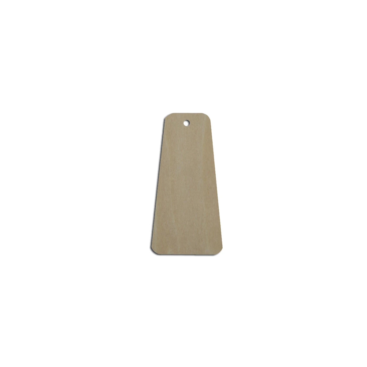 10pcs Unfinished Blank Wood Geometric Rectangle Trapezoid Cutout Shape Earring Pendant Jewelry Charm Finding