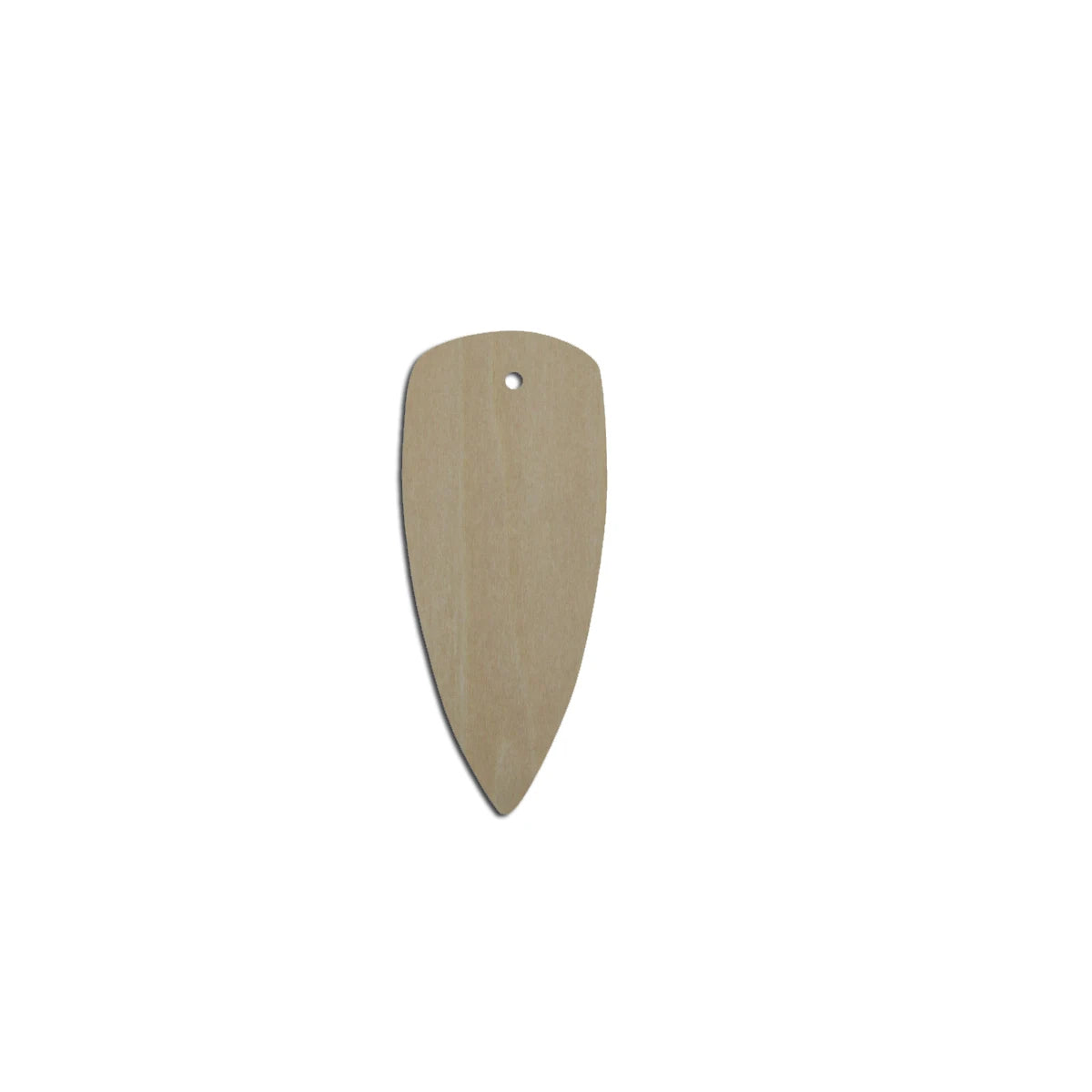 10pcs Unfinished Blank Wood Small Tie Leaf Thin Teardrop Cutout Shape Earring Pendant Jewelry Charm Finding