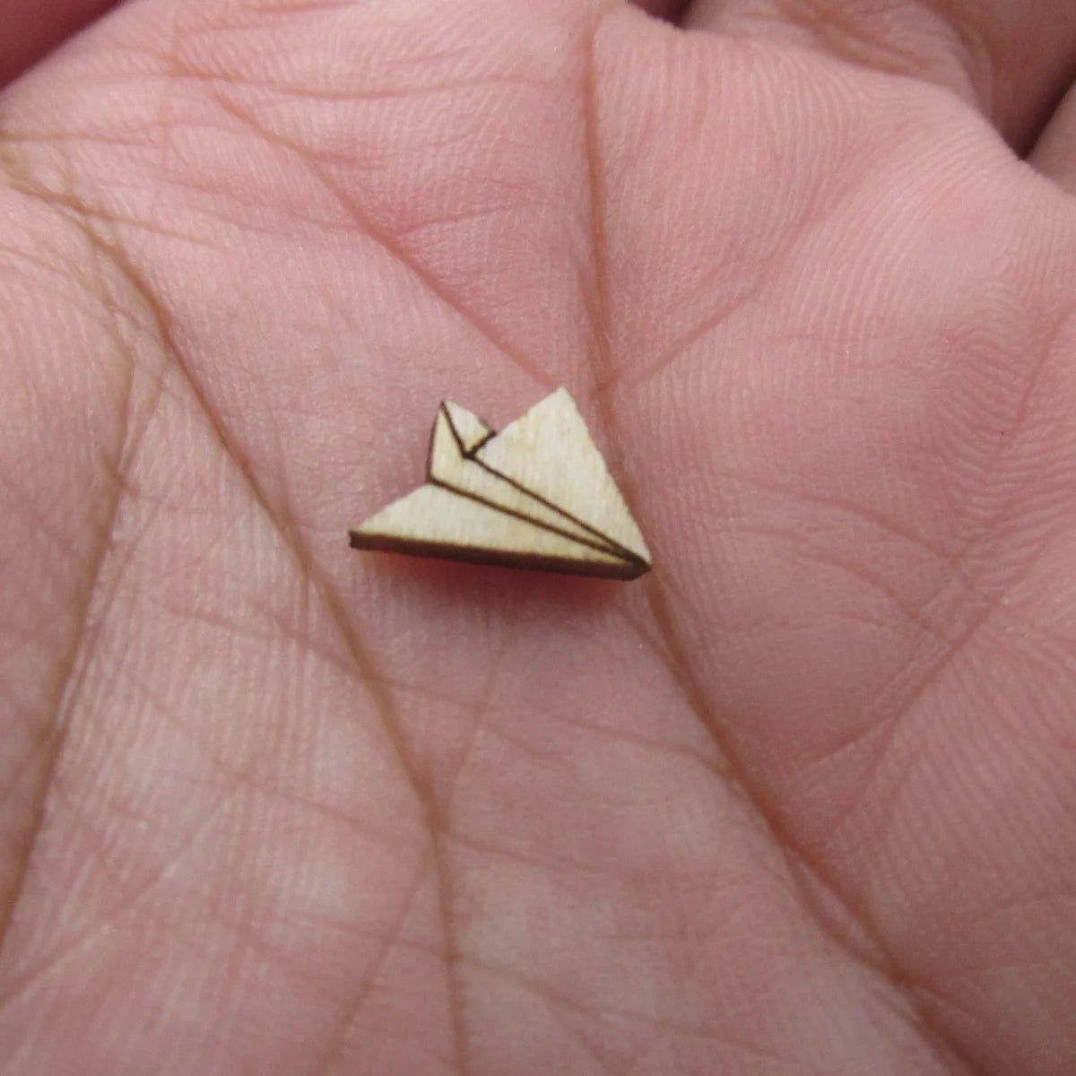 5 Pair Unfinished Blank Wood Cabochon Back to School Bus Post Paper Airplane Books Science Atom Earrings Stud Jewerly Findings