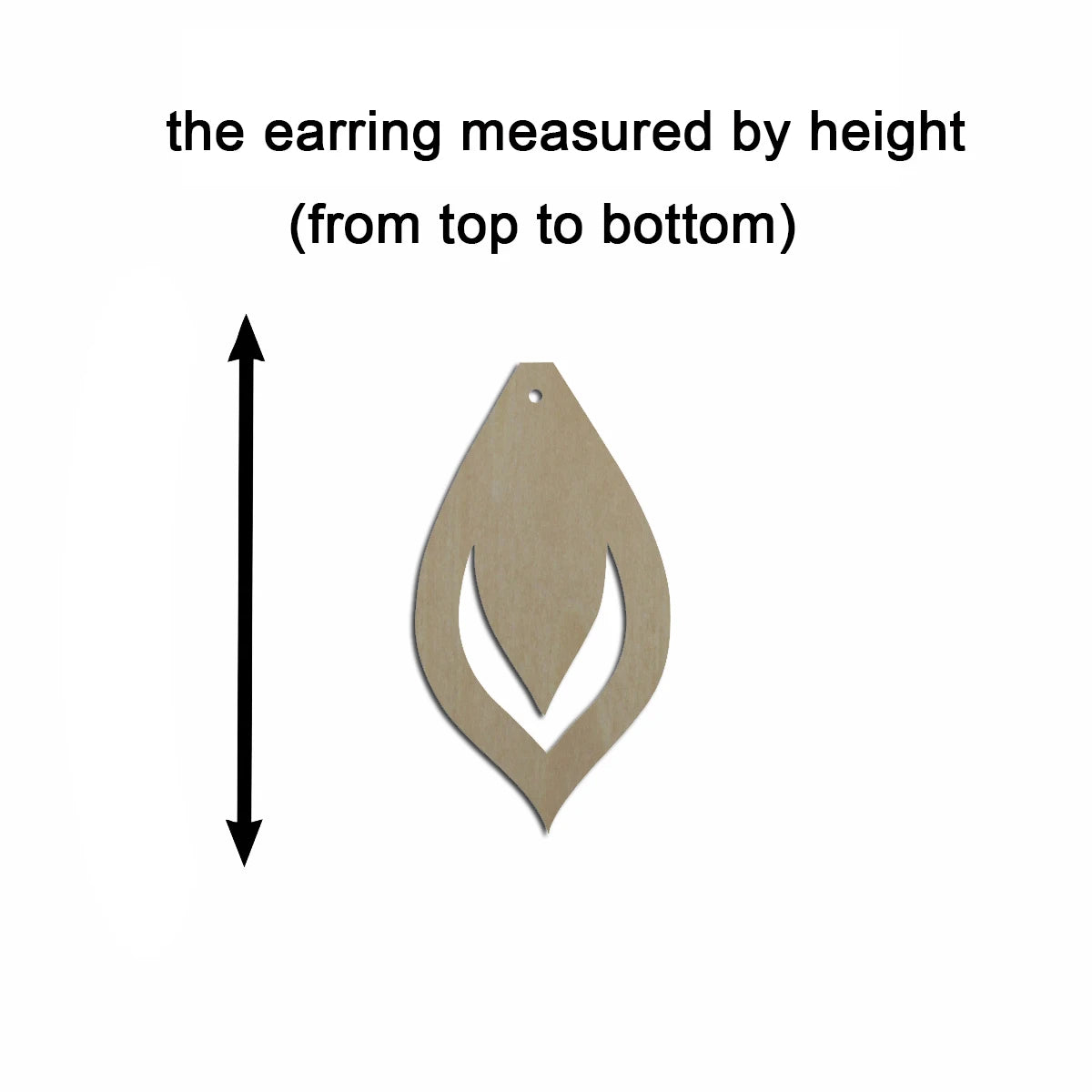 10pcs Unfinished Wood Blanks Falling leaves Shape Macrame Earring Part Findings Wholesale For DIY Jewelry Making
