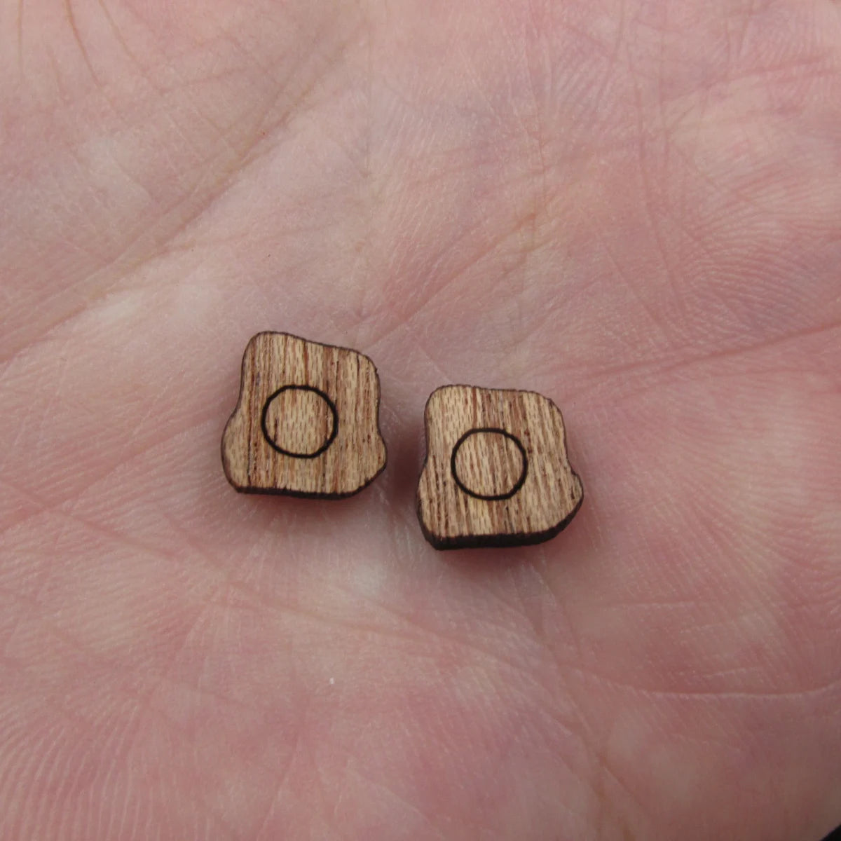 5 Pair Unfinished Blank Foods Wood Cabochon Eggs Toast Avocado Wooden Shape Charms Pendant For DIY Jewerly Earrings Suppliers