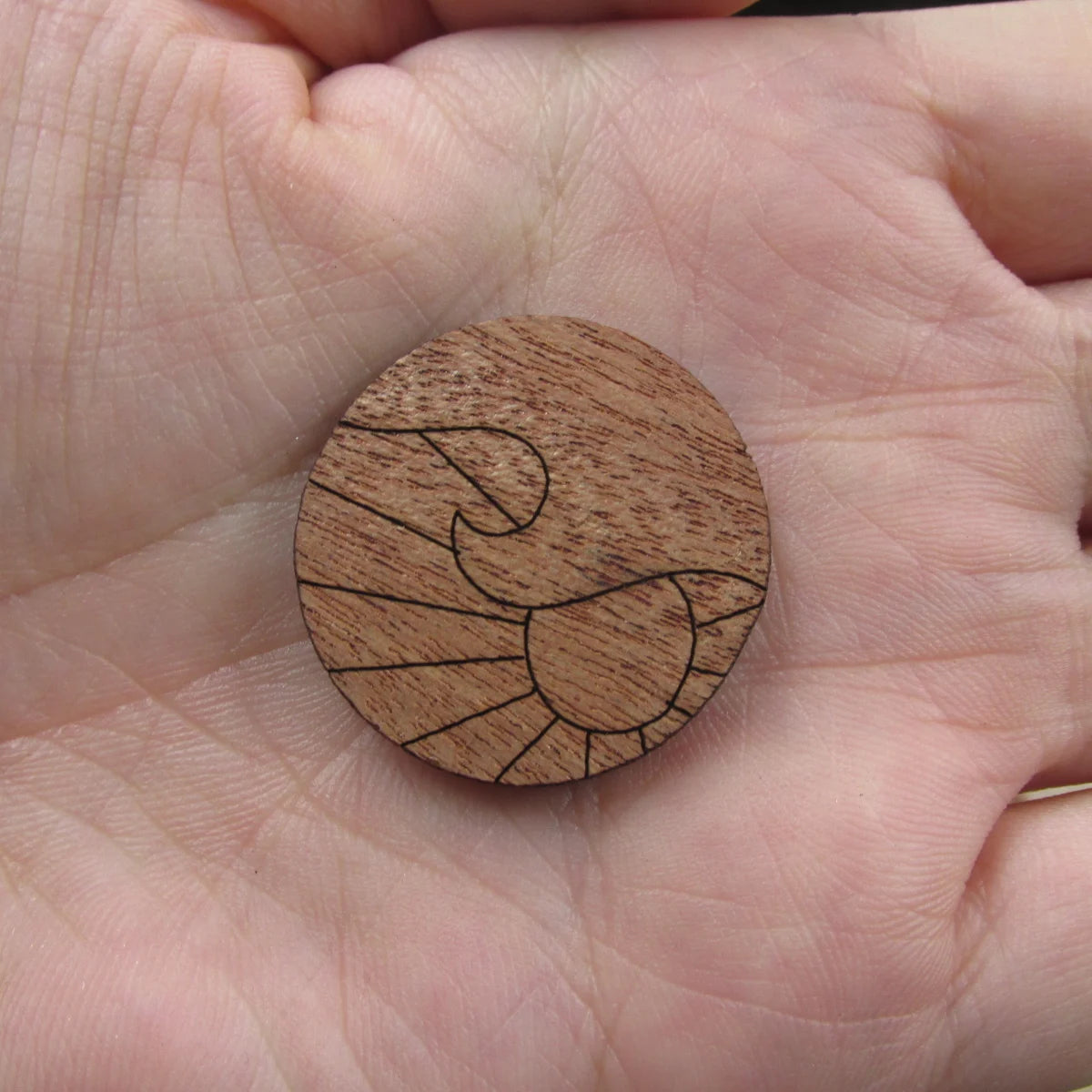 3 Pair Unfinished Beach Ocean Wooden Wave Shape Cutout For Brooches Pin Magnet Pendant Jewerly Diy Making