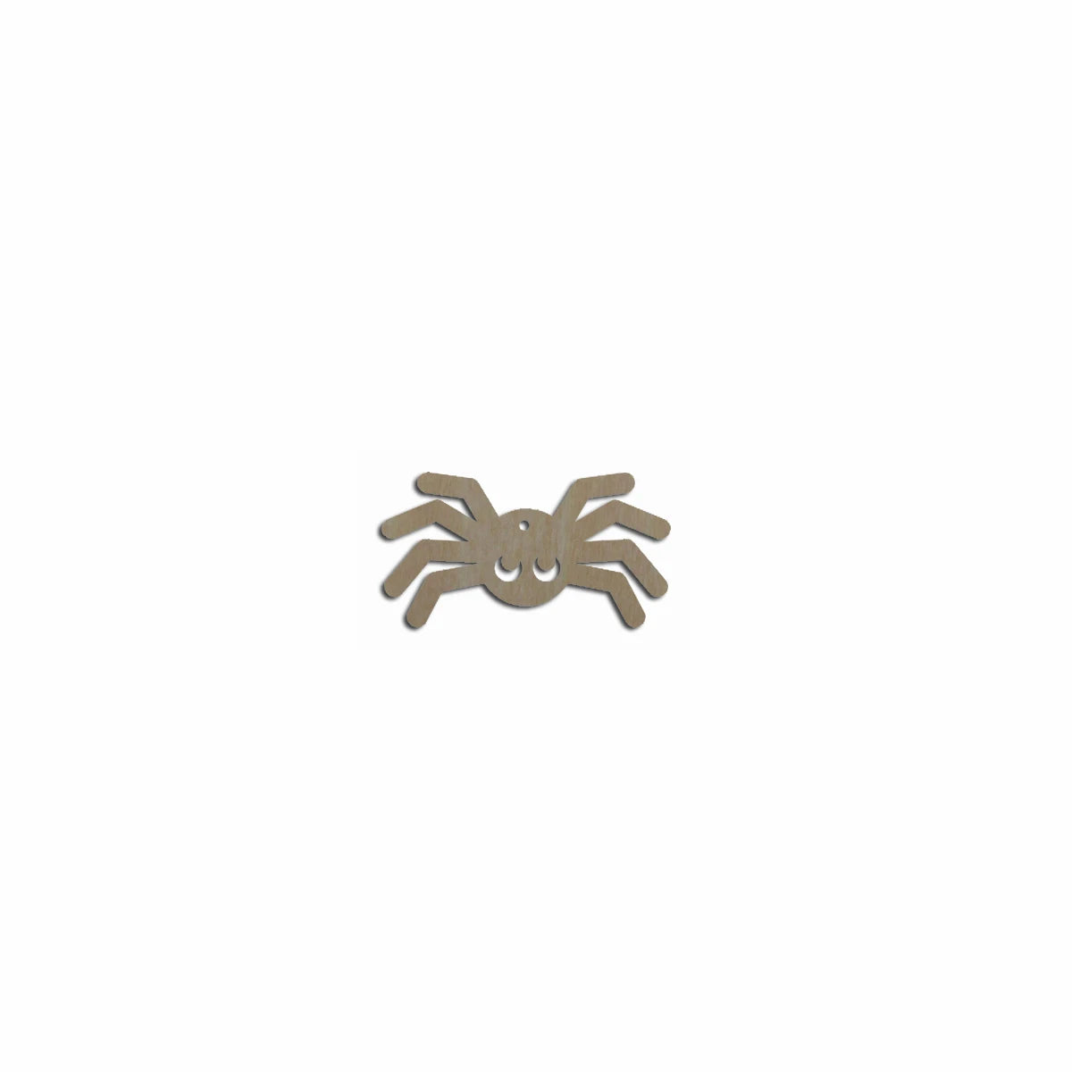 10pcs Bulk Unfinished Wooden Blank Holiday Halloween Spider And Web Cutout Shape For Spooky Horror Theme Earring