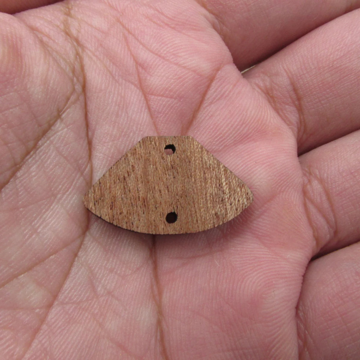 6pcs Unfinished Blank Wooden Circular Sector Fan Wood Shape Cutout Connector For  DIY Necklace Earring Making Jewelry