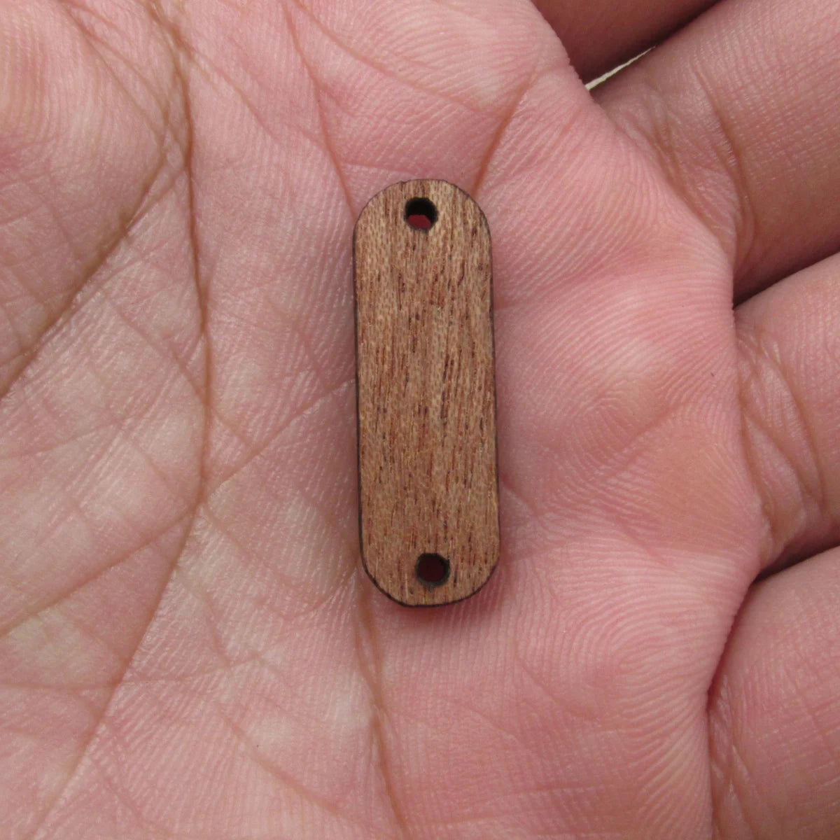 6 Pcs Unfinished Blank Wooden Oval Rectangle Olive Shape Cutout Wood Connector For Necklace Earring Pendant  DIY Making Jewelry