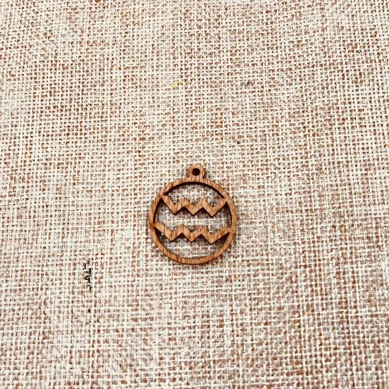 6pcs Unfinished Wood Zodiac Sign Charms Earring Pendants For Jewelry Making DIY Handmade Crafte
