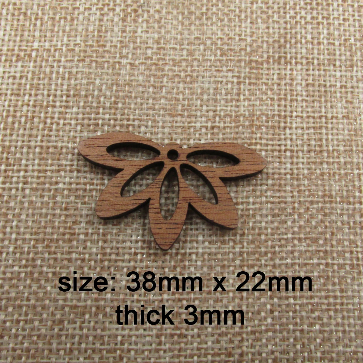 6pcs Unfinished Wood Lotus Flower Charms Earring Pendants For Jewelry Making DIY Handmade Craft