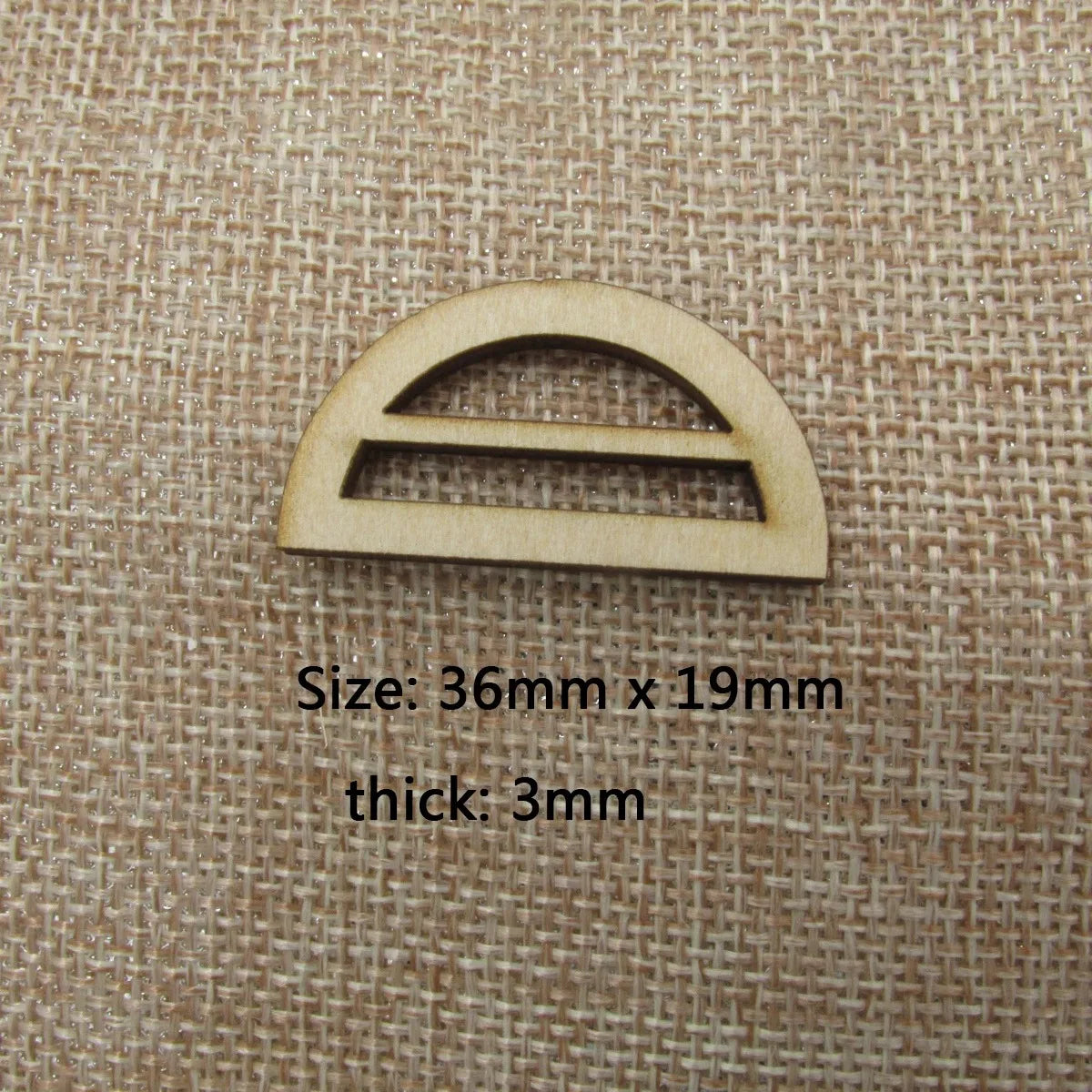 10pcs Unfinished Blank Half Circle Window Fairy Church Shape Wooden Fairy Windows Door House Accessories For DIY Craft