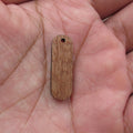 6 Pcs Unfinished Blank Wooden Oval Rectangle Olive Shape Cutout Wood Connector For Necklace Earring Pendant  DIY Making Jewelry