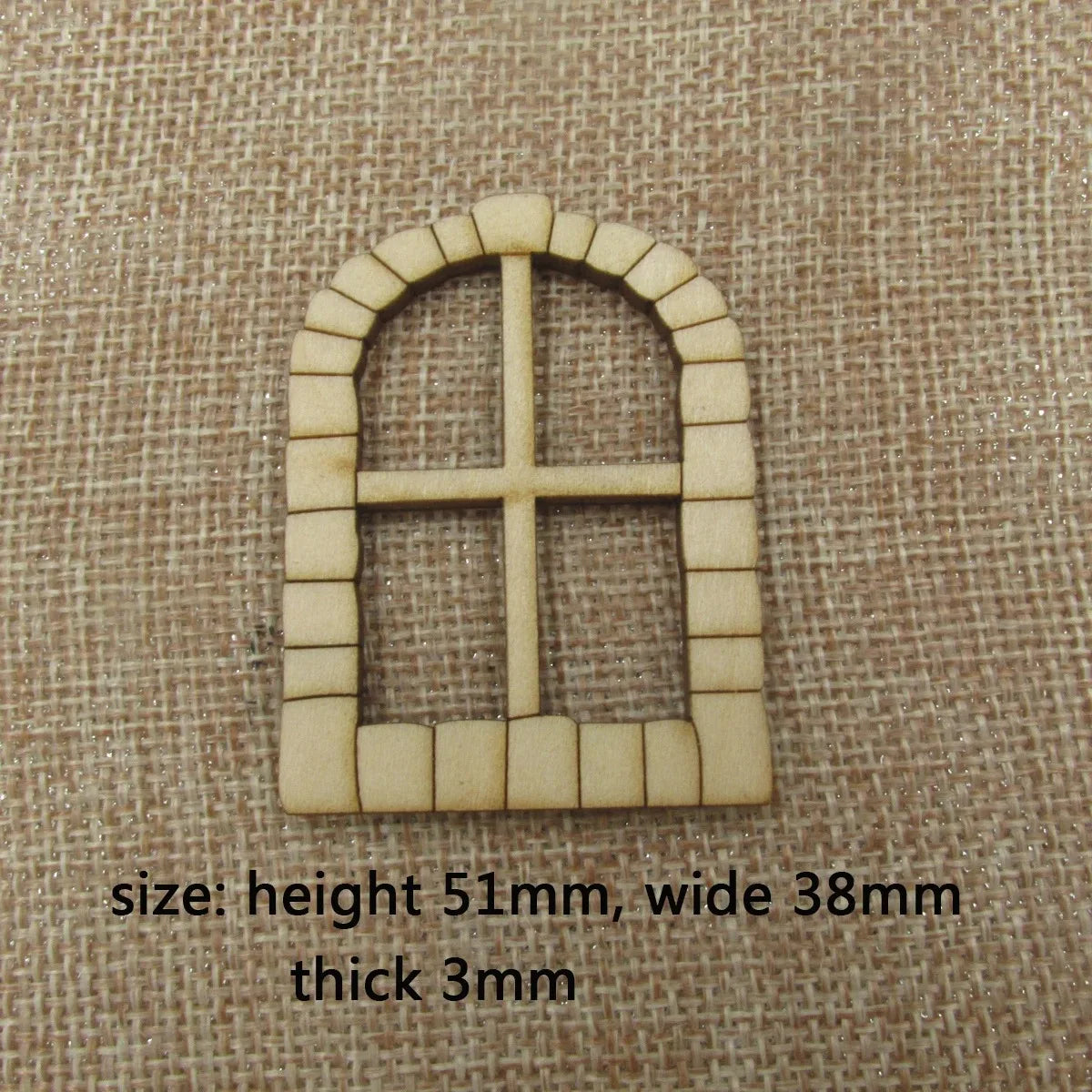 10pcs Miniature Fairy Home Window Unfinished Blank Window Cutout for Tree Decor, Garden Sculpture Art Decoration, Cheap Yard, 10Pcs