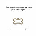 10pcs Unfinished Wood Blank Home Animal Dog Bone Cutout Shape Macrame Earring Pendant Charms For DIY Jewelry Making