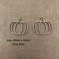 10pcs Unfinished Wooden Earring Blanks Pumpkin Macrame DIY Jewelry Earrings Parts Findings Accessories Supplies