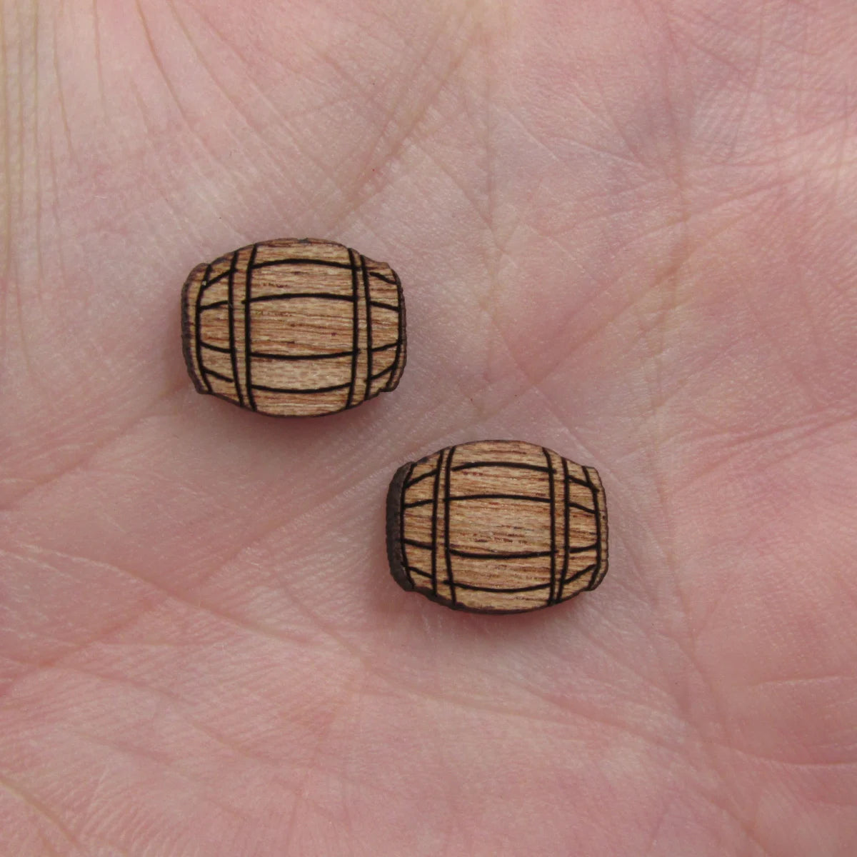 5 Pair Unfinished Blank Laser Cut Foods Wood Cabochon Coffee Cup Wooden Shape Charms Pendant For DIY Jewerly Earrings Suppliers