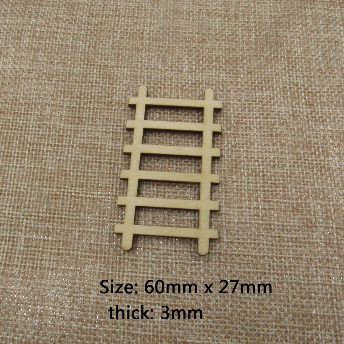 10Pcs Mini Wooden Step Ladder, Furniture Tools, Fairy Garden, Miniature Decor, Action Figurine, DIY Crafts, Unfinished Window