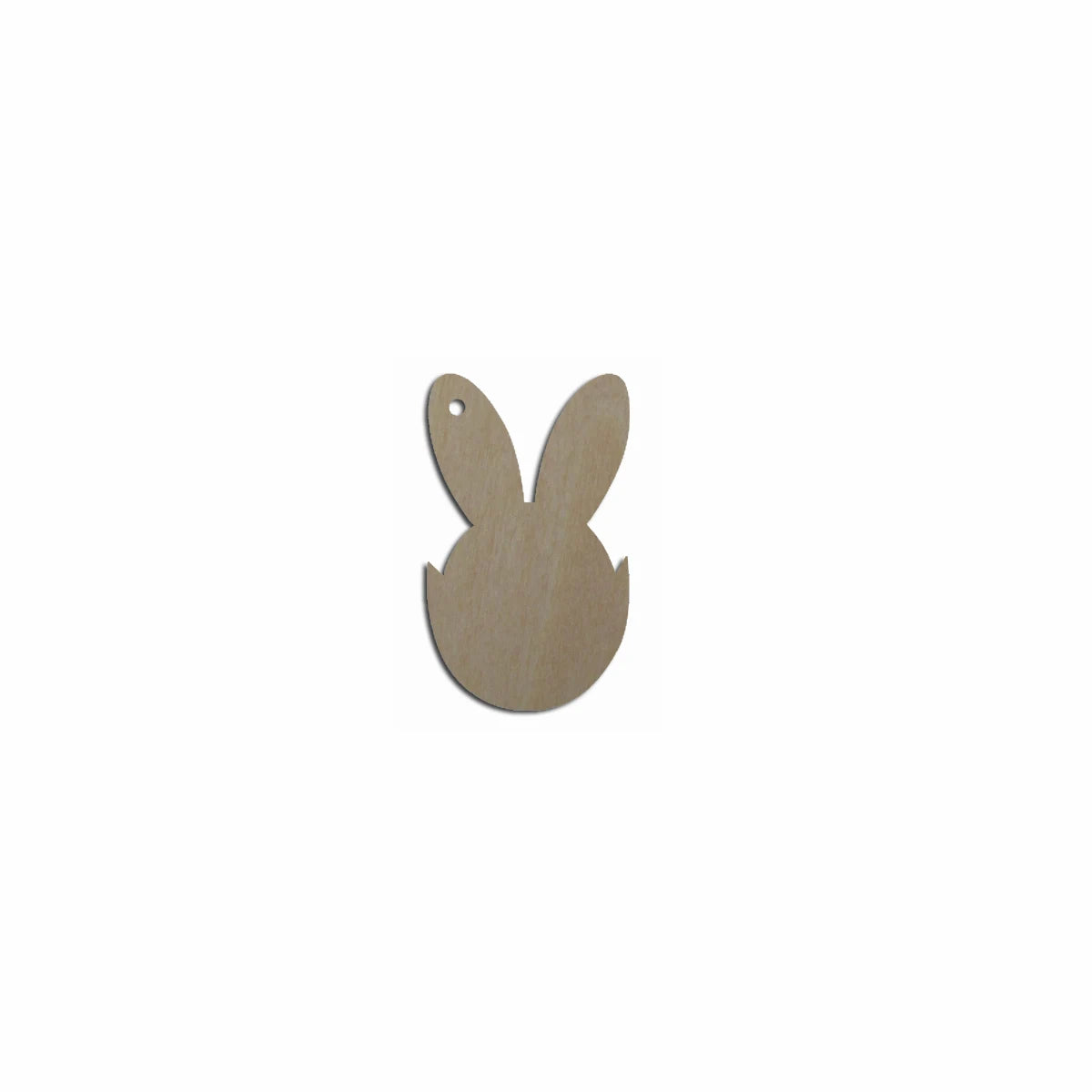 10pcs Unfinished Blank Wood Easter Eggs Charm Pendant Necklace Cutout Shape Jewelry Finding For Women Earrings