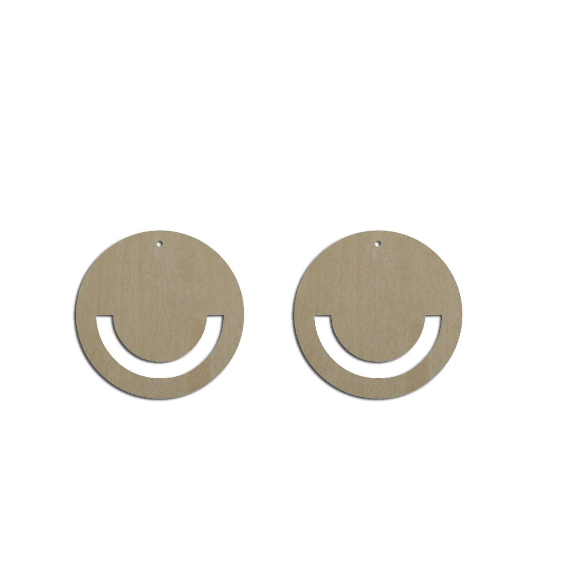 10pcs Unfinished Wood Blanks Geometric Circle Shape Macrame Earring Part Findings Pendant Charm For DIY Jewelry Making