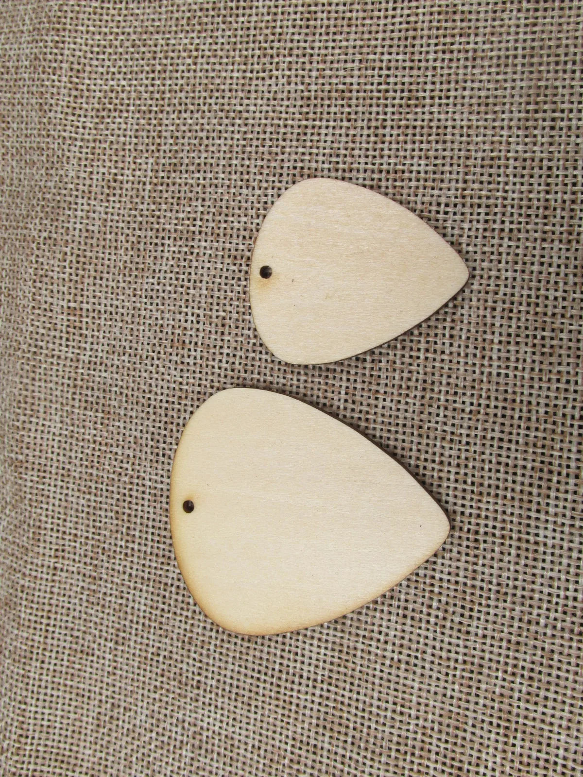 DIY Unfinished Laser Cut Wooden Earrings Blank Pendant Musical Notation Guitar Shapes For Jewelry Findings Components