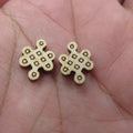 5 Pair Unfinished Blank Wooden History Month Cabochon Lunar New Year Amulet Firecracker Lantern Post Wood Earrings Stud