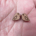 Laser Cut Unfinished Blank Wooden Bird Cabochon Charms For DIY Wood Craft  Earring Stud  Jewerly