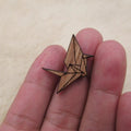 6pcs Laser Engraved Wooden Bird Pendant Unfinished Solid Wood Accessory Jewerly Finding Making For Diy Project