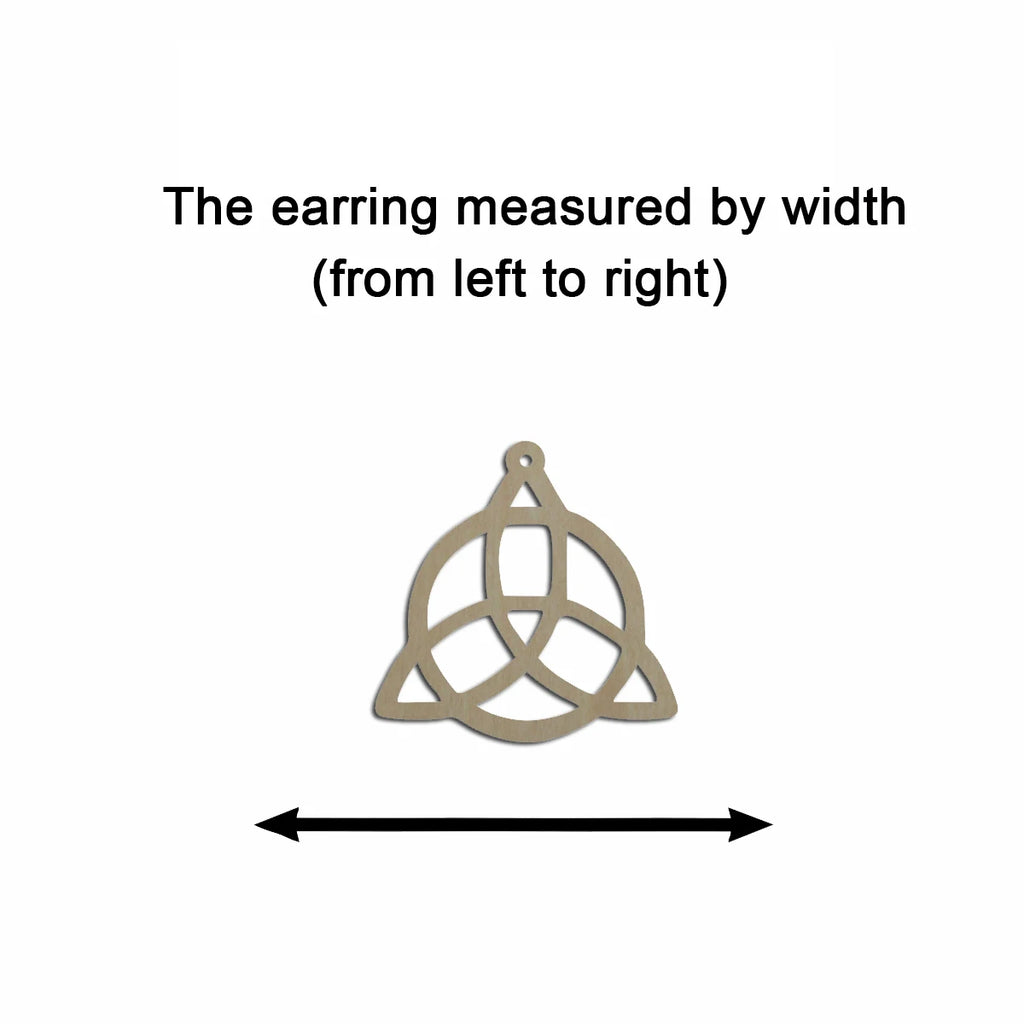 10pcs Unfinished Wood Blank Unique Flower Lotus Shape Macrame Earring Part Findings For DIY Jewelry Making