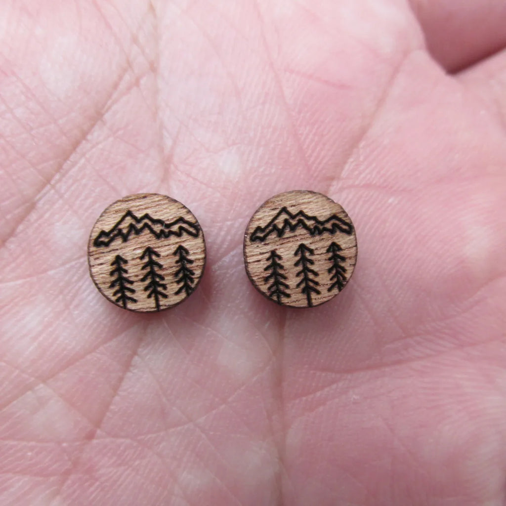 Laser Cut Unfinished Blank Wood Palm Tree Cabochon Charms Perfect For DIY Craft  Earring Stud  Jewerly Making