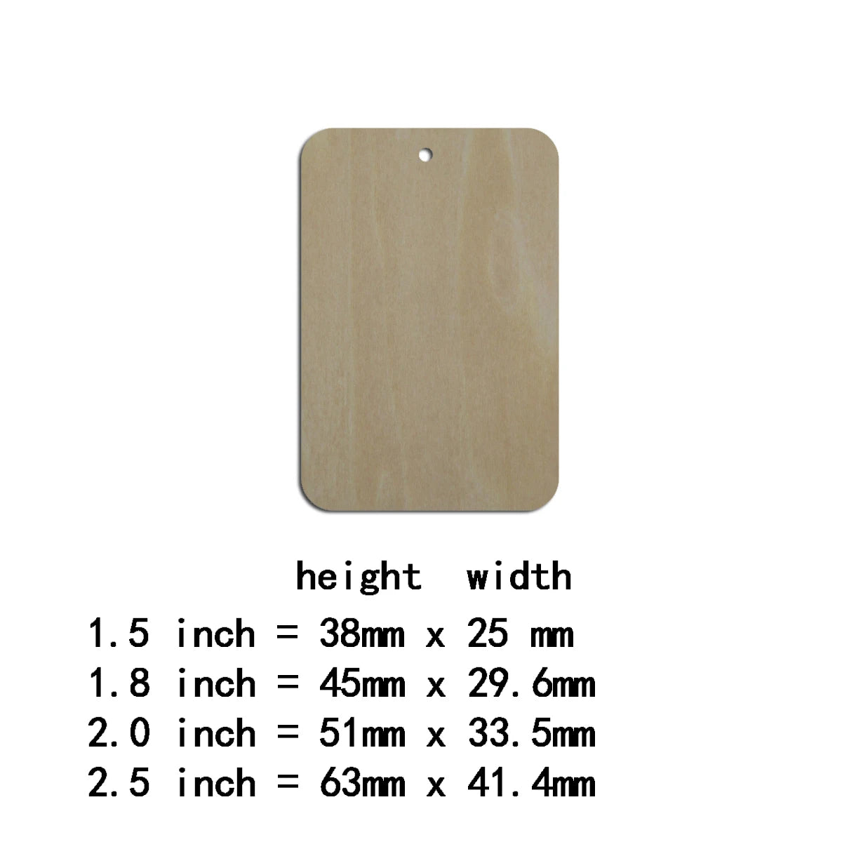 10pcs Laser Cut Unfinished Blank Wood Geometric Rectangle Cutout Shape Earring Pendant Jewelry Charm Finding