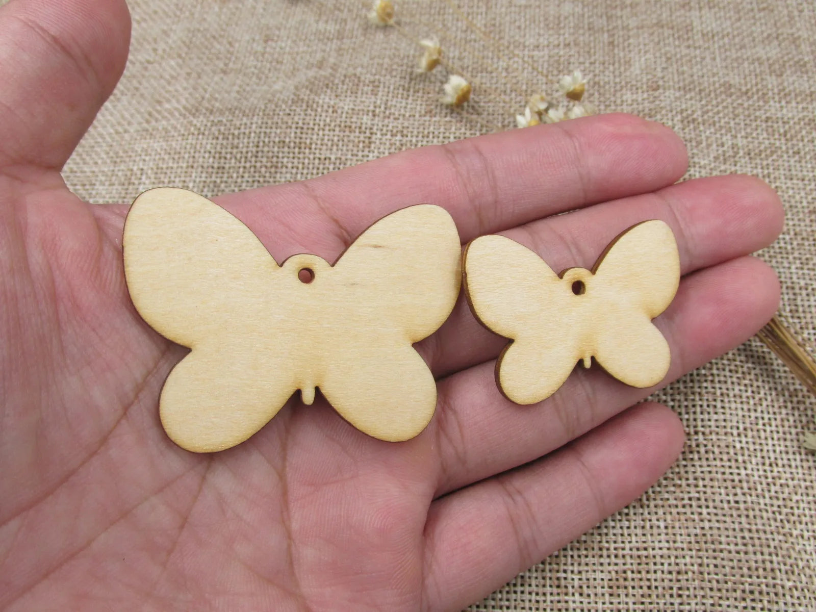 Unfinished Laser Cut Wooden Earrings Blank Pendant Wood Animal Insects butterfly Shapes For DIY Jewelry Project Making