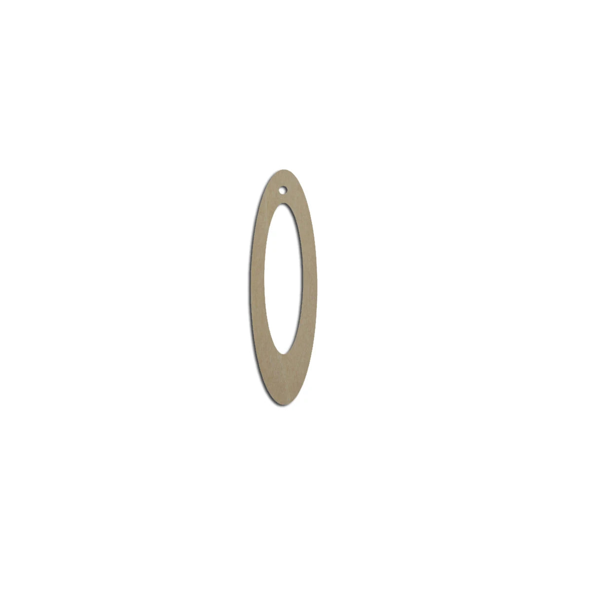 10pcs Laser Cut Unfinished Blank Wood Geometric Hollow Oval Cutout Shape Earring Pendant Jewelry Charm Finding