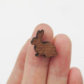 DIY Blank Wood Earring Charms Laser Cut Jewelry Butterfly Bunny Rabbit Cabochon Earring Supplies