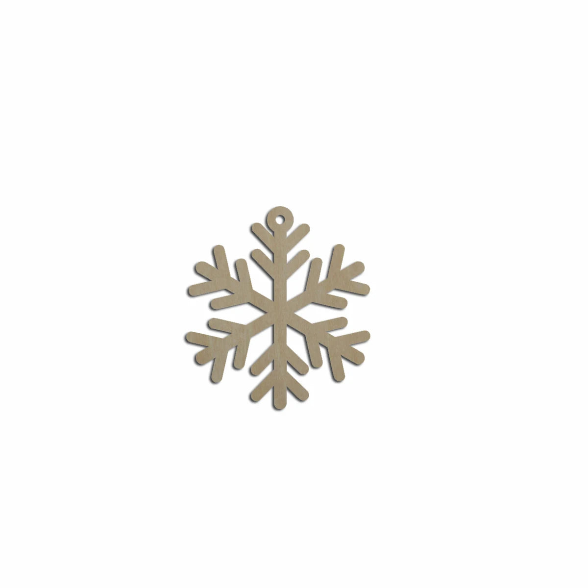 Bulk Unfinished Wooden Blank Christmas Snowflake Cutout Shape For Hanging Dangle Earring Wood Jewelry Accessories