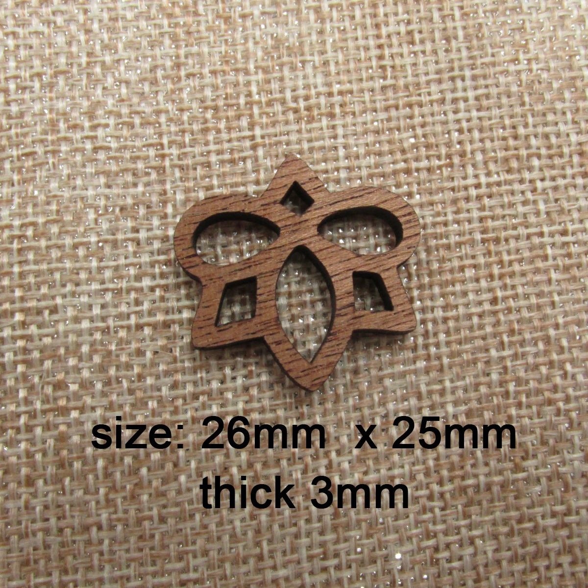6pcs Unfinished Wood Lotus Flower Charms Earring Pendants For Jewelry Making DIY Handmade Craft