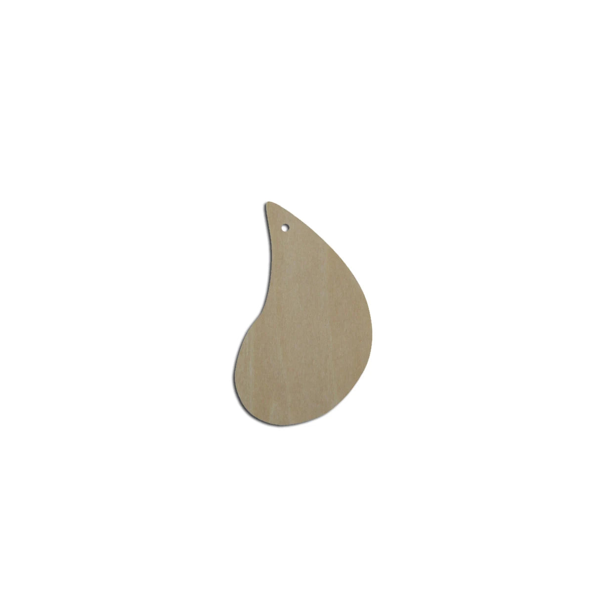 10pcs  Unfinished Blank Wood Geometric Hollow Teardrop Anomaly Cutout Shape Earring Pendant Jewelry Charm Finding