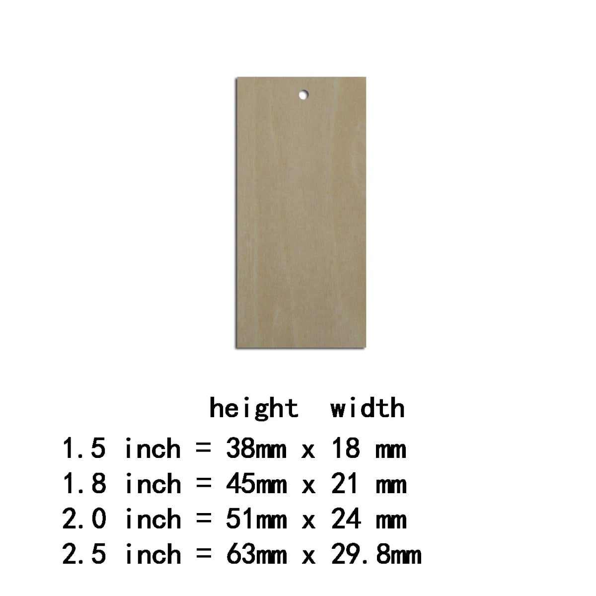 10pcs Laser Cut Unfinished Blank Wood Geometric Rectangle Cutout Shape Earring Pendant Jewelry Charm Finding