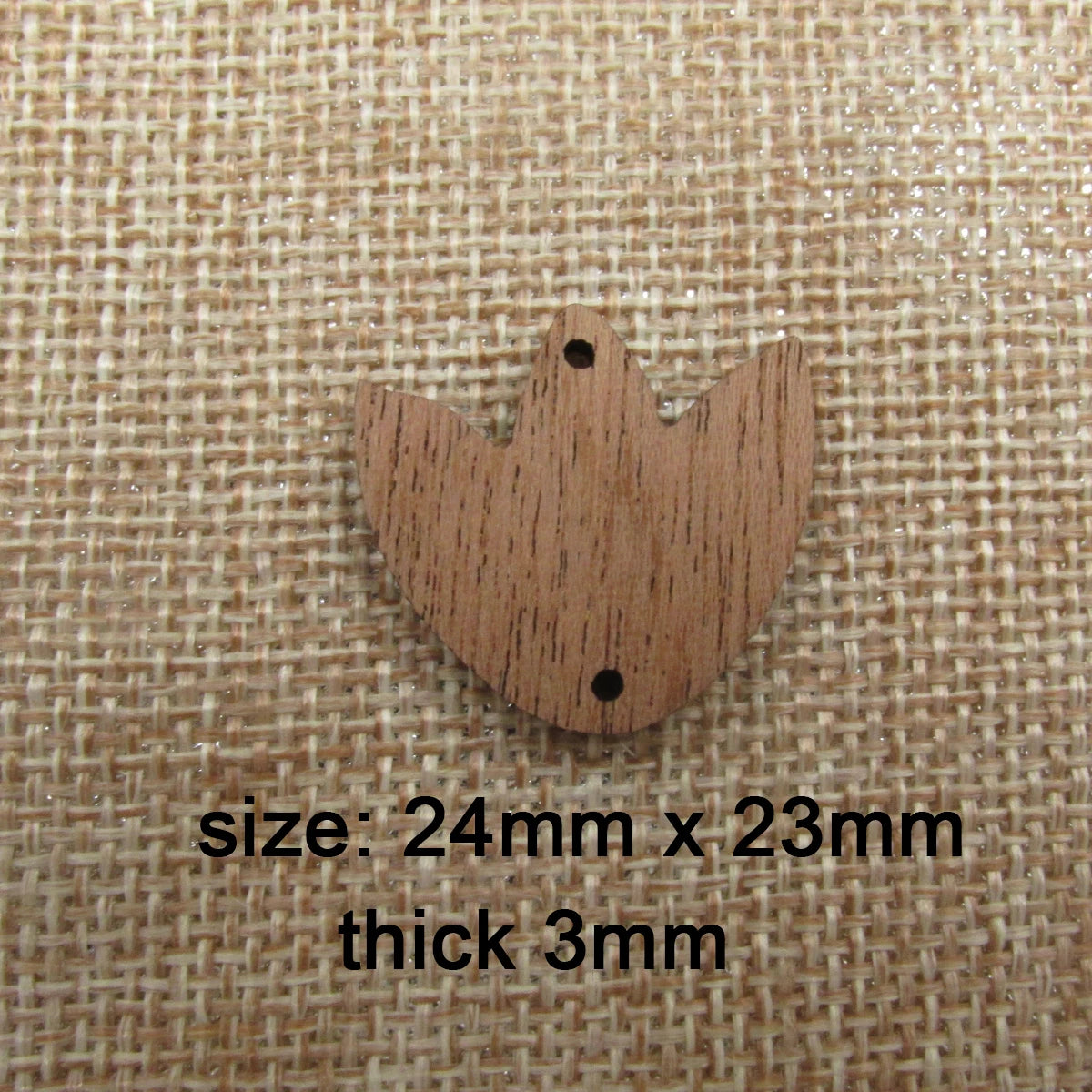 6pcs Unfinished Wooden Lotus Flower Charm Connector for Jewelry Making Bracelet Accessories DIY Craft
