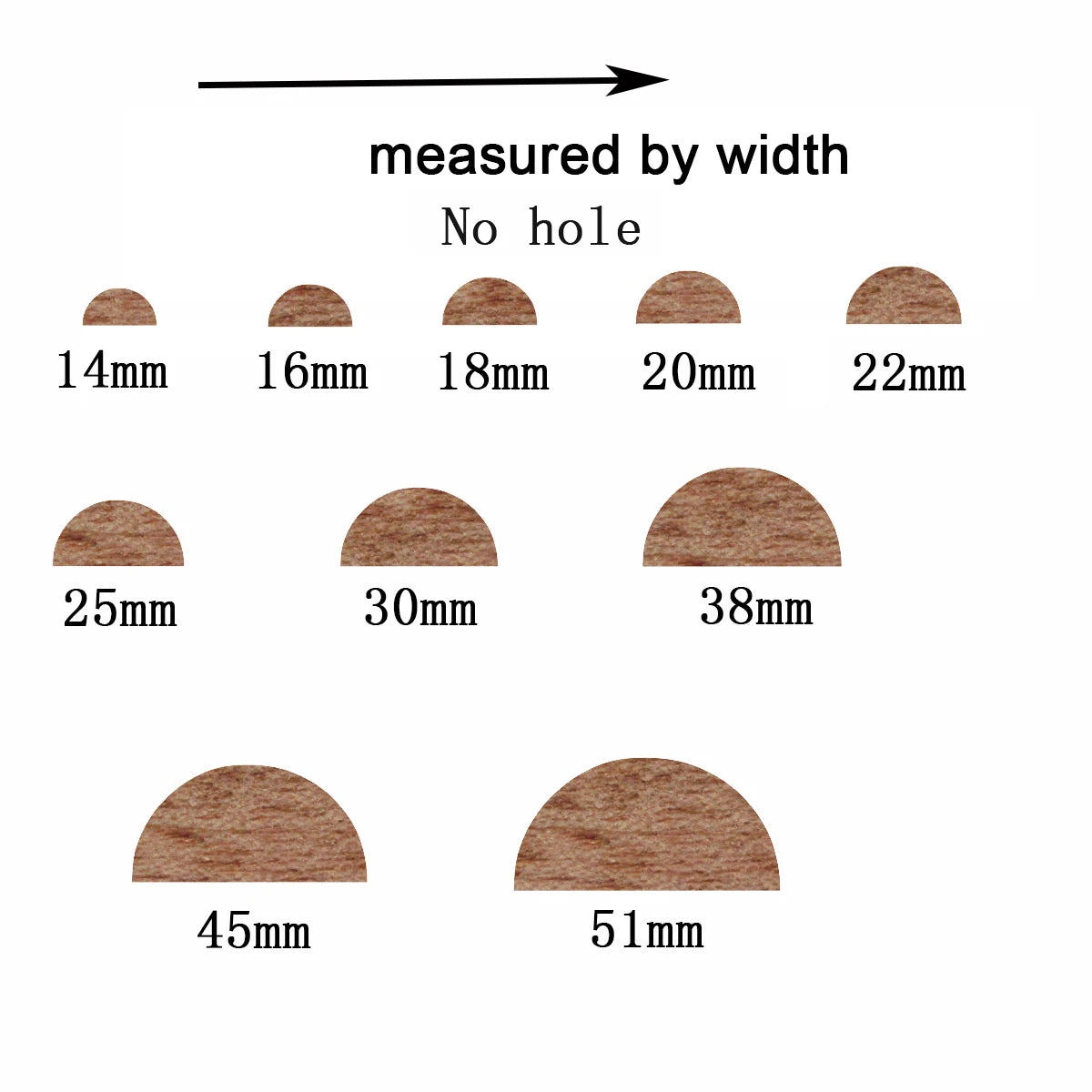 6pcs Unfinished Blank Wooden Geometric Half Circle Smicircle No Holes Earring Connector Pendant for Jewelry Making