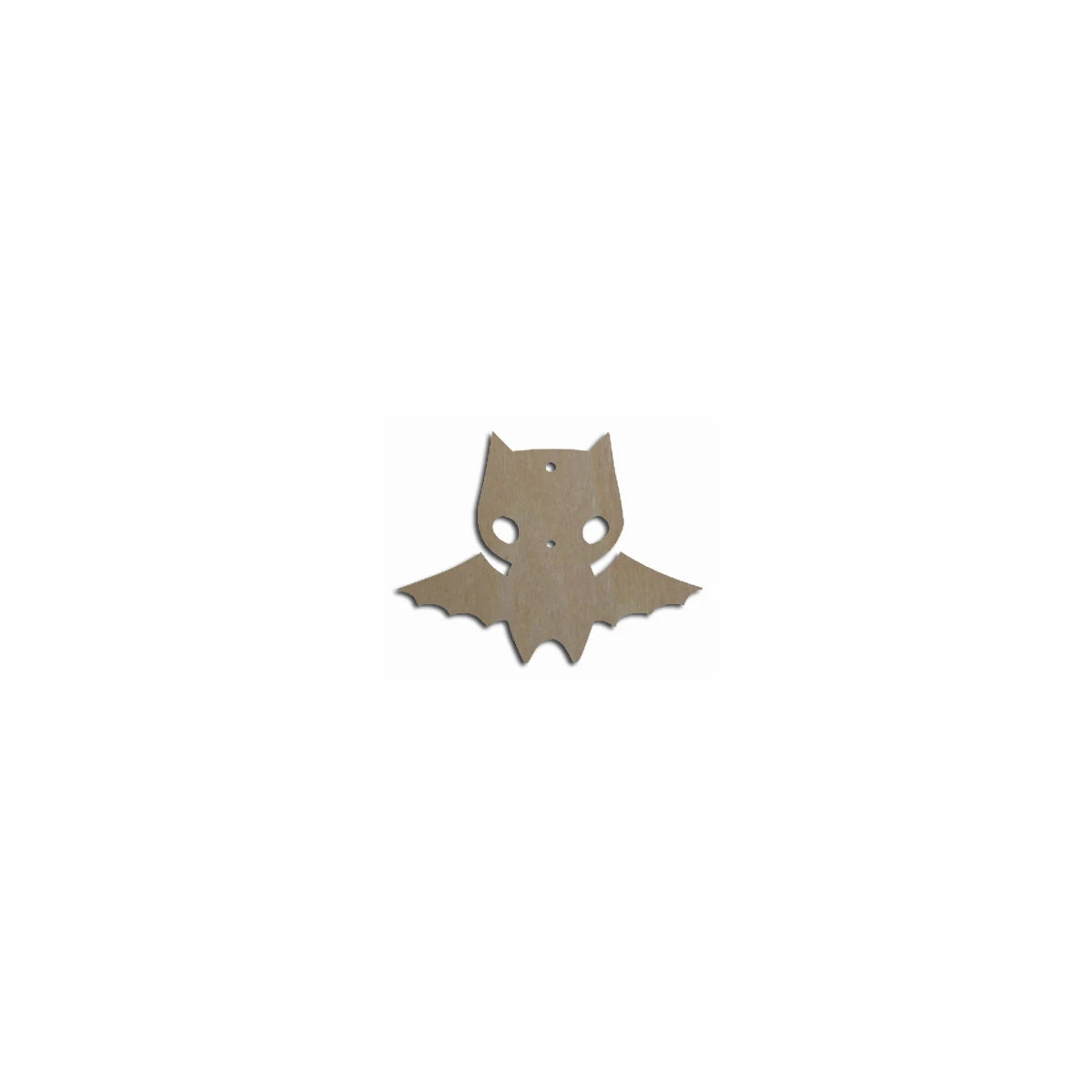 10pcs Bulk Unfinished Wooden Blank Holiday Halloween Flying Teardrop Bat Cutout Shape For Spooky Horror Theme Earring