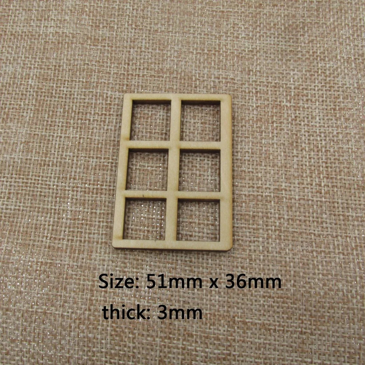 10pcs Unfinished Blank Half Circle Window Fairy Church Shape Wooden Fairy Windows Door House Accessories For DIY Craft