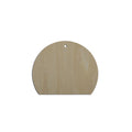 10pcs Laser Cut Unfinished Blank Wood Geometric Semicircle Cutout Shape Half Circle Earring Pendant Jewelry Charm Finding