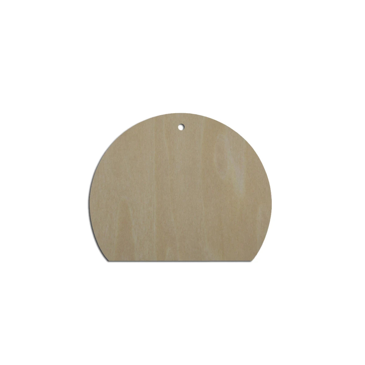 10pcs Laser Cut Unfinished Blank Wood Geometric Semicircle Cutout Shape Half Circle Earring Pendant Jewelry Charm Finding