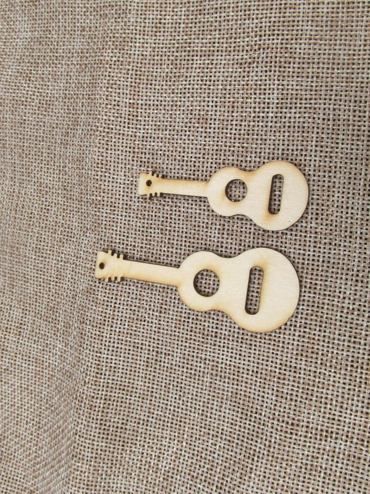 DIY Unfinished Laser Cut Wooden Earrings Blank Pendant Musical Notation Guitar Shapes For Jewelry Findings Components