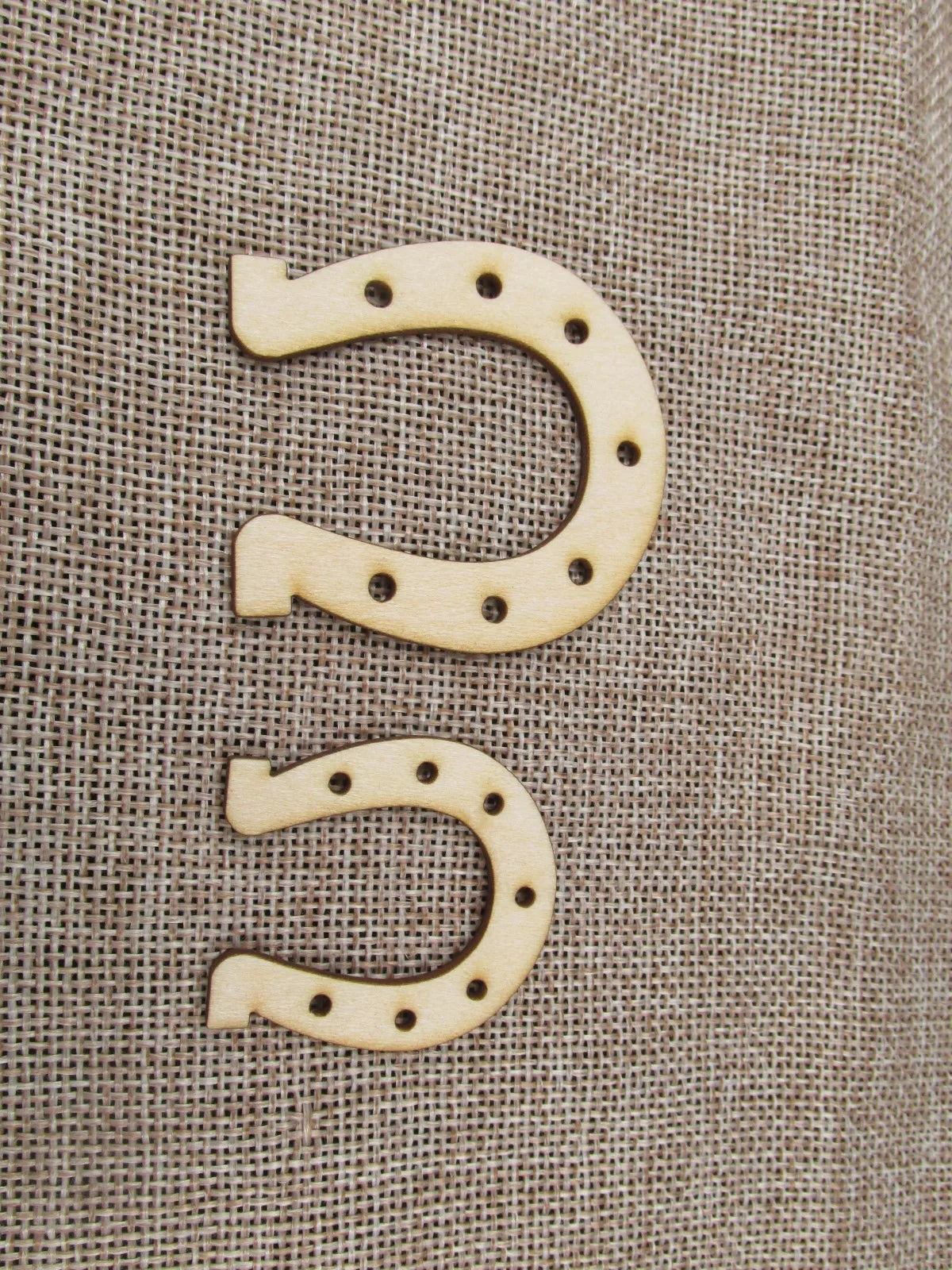Unfinished Laser Cut Wooden Earrings Blank Pendant Wood Home Animal Horses Horseshoe Shapes For DIY Jewelry Project Making